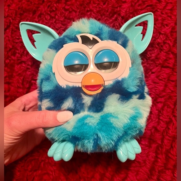 Vintage 2012/2013 Hasbro Furby Blue Boom Waves n working condition new batteries - Picture 6 of 7